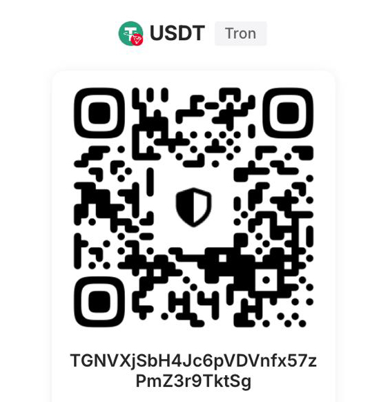 USDT TRC20 payment QR code